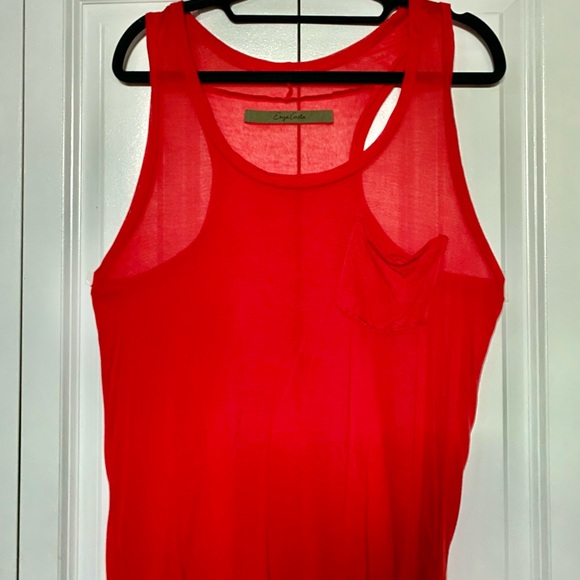 Enza Costa front Pocket Tank Top - Picture 7 of 9